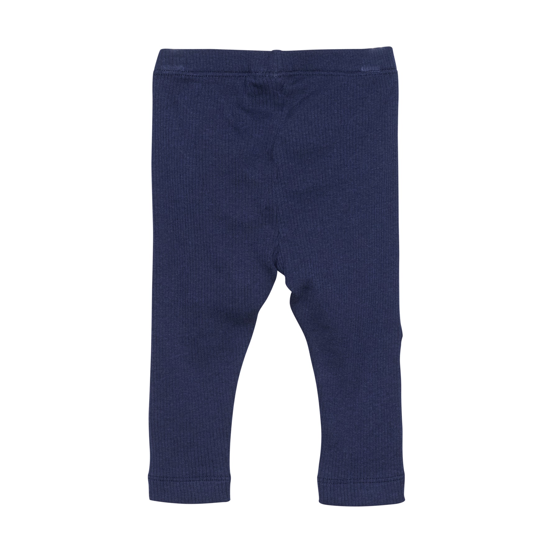 Diese dunkelblauen Rib-Leggings von MINYMO überzeugen durch ihre hochwertige Rippstruktur und bieten eine elegante, zeitlose Ergänzung für jede Garderobe.