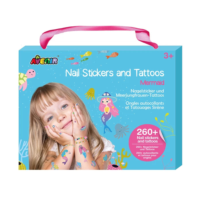 Nail Sticker & Tattoos - MERMAID