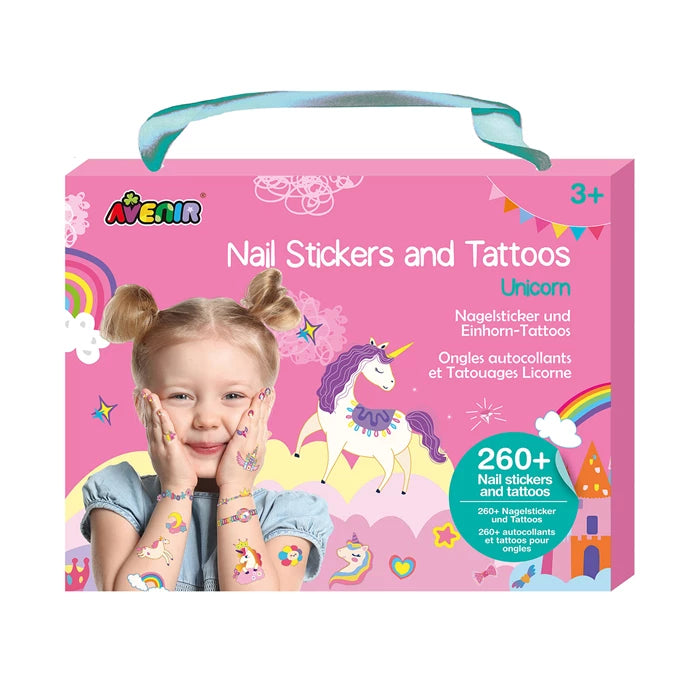 Nail Sticker & Tattoos - UNICORN