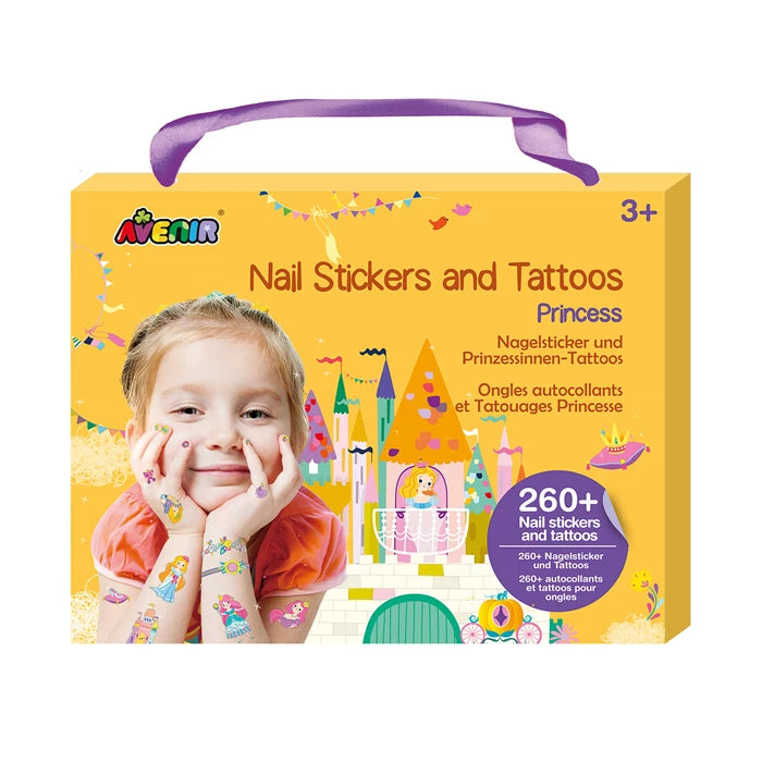 Nail Sticker & Tattoos - PRINCESS