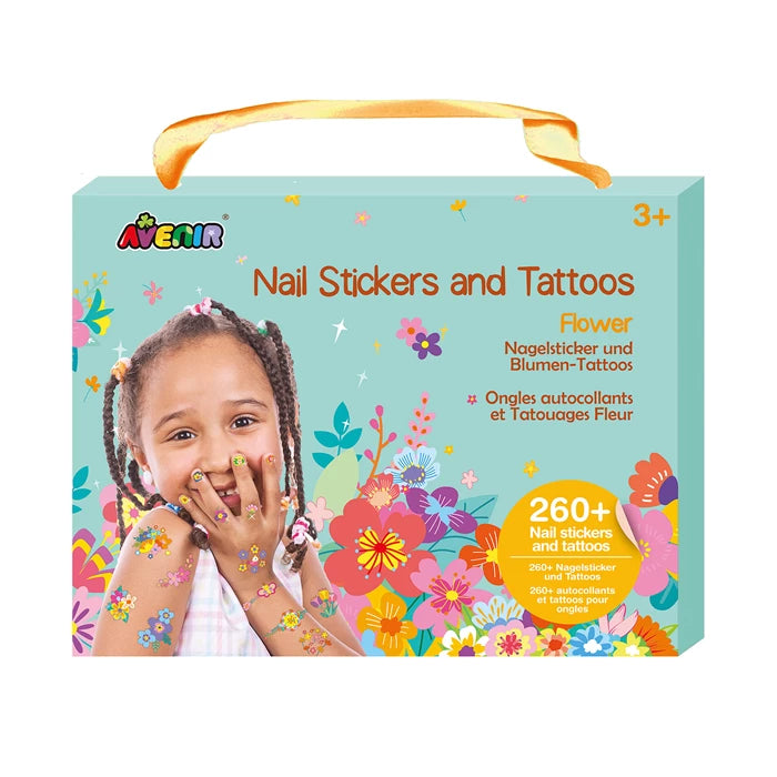 Nail Sticker & Tattoos - FLOWER