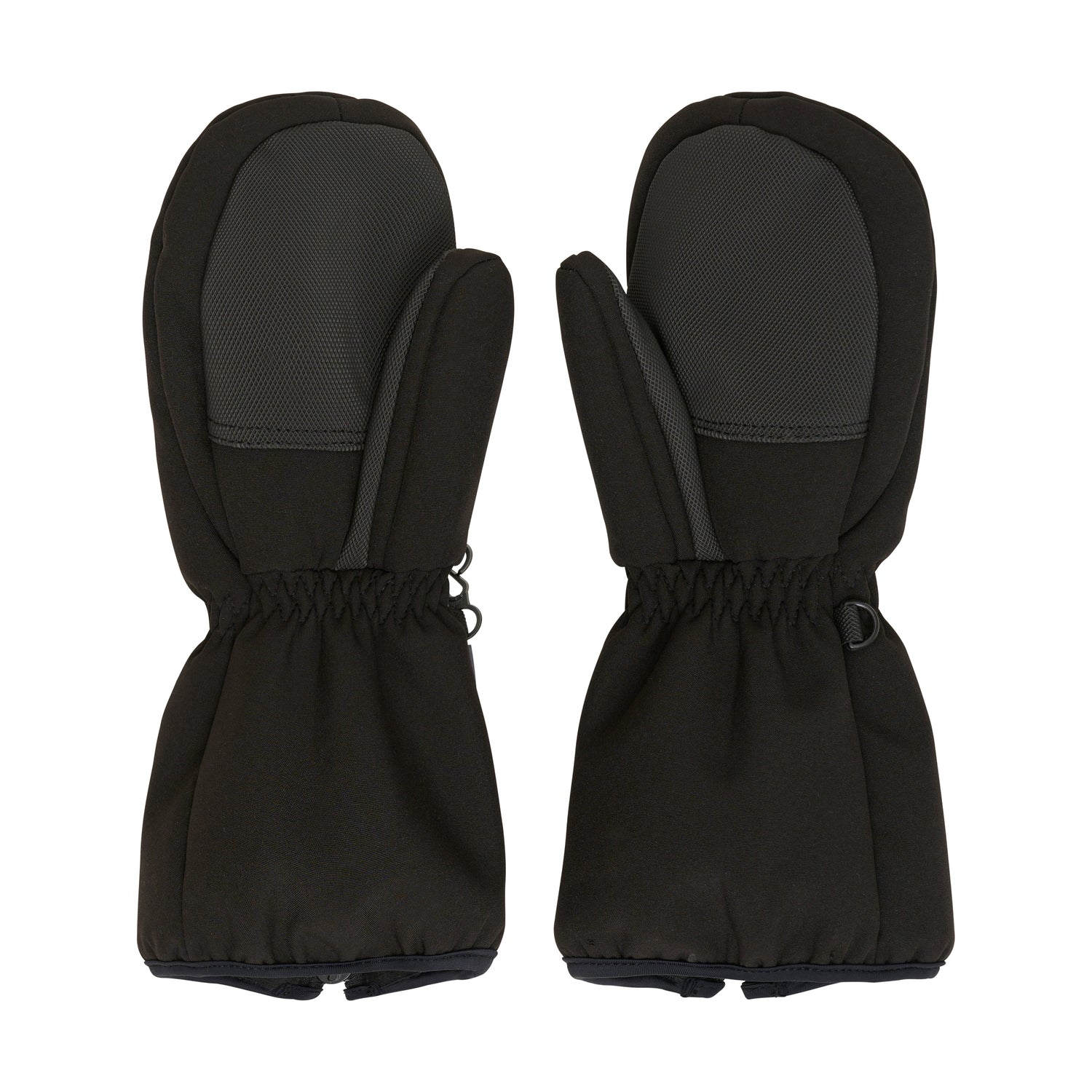 Diese schwarzen Softshell-Fäustlinge von Color Kids sind ideal für kalte Wetterbedingungen und bieten zuverlässigen Schutz und Komfort.