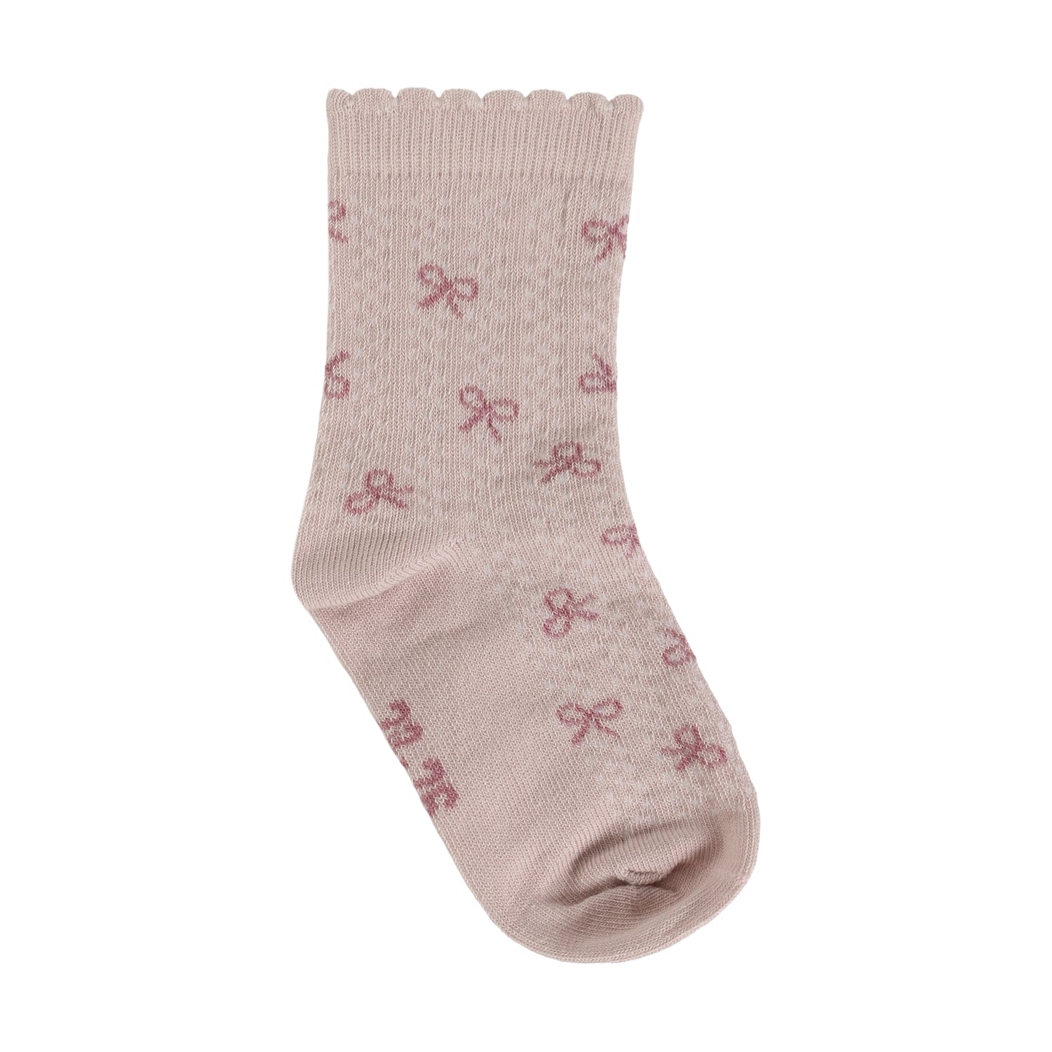 2er Pack Socken in Braun und Rosa von MINYMO.