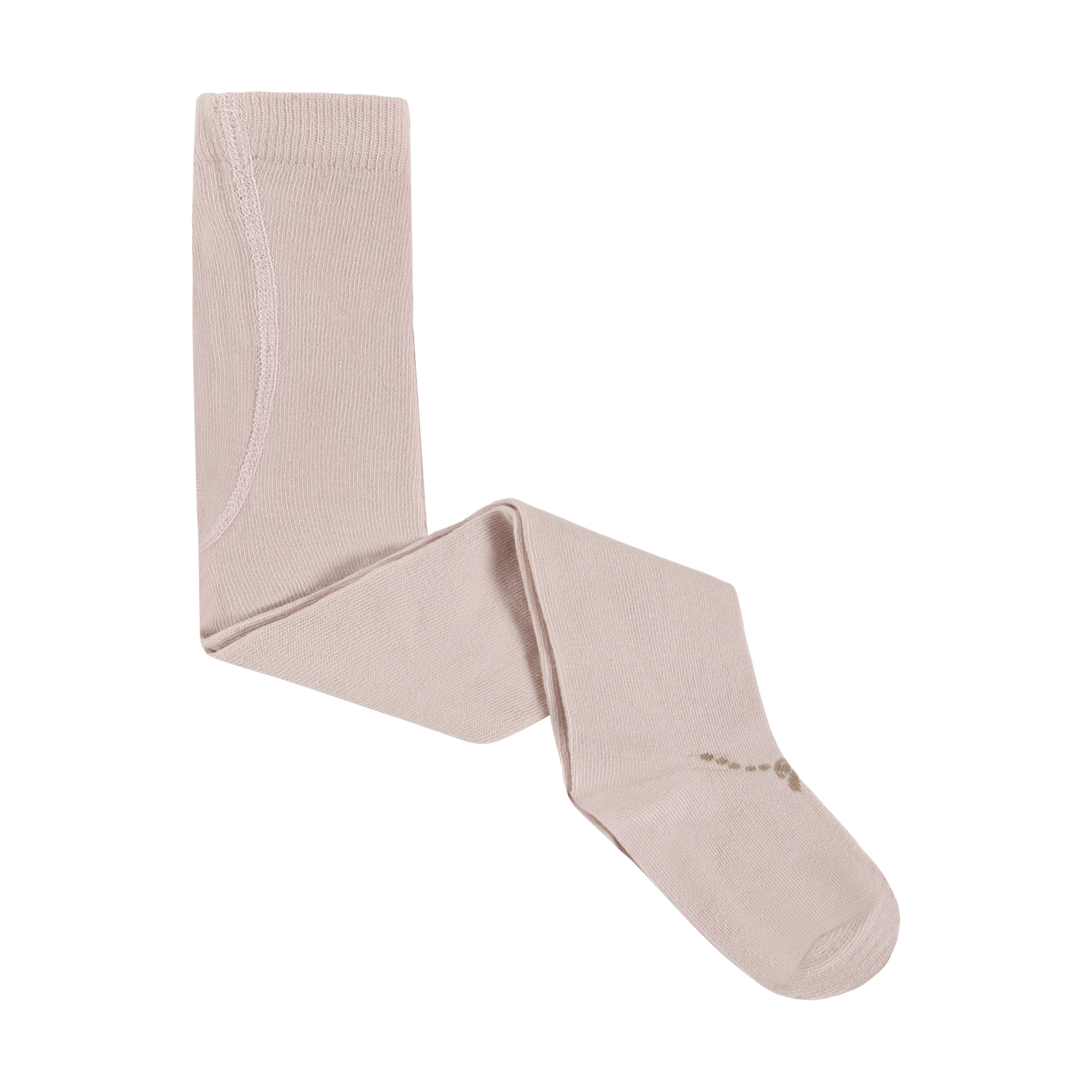 2er Pack Strumpfhosen in Braun mit Schleifenaufdruck und Rosa von MINYMO.