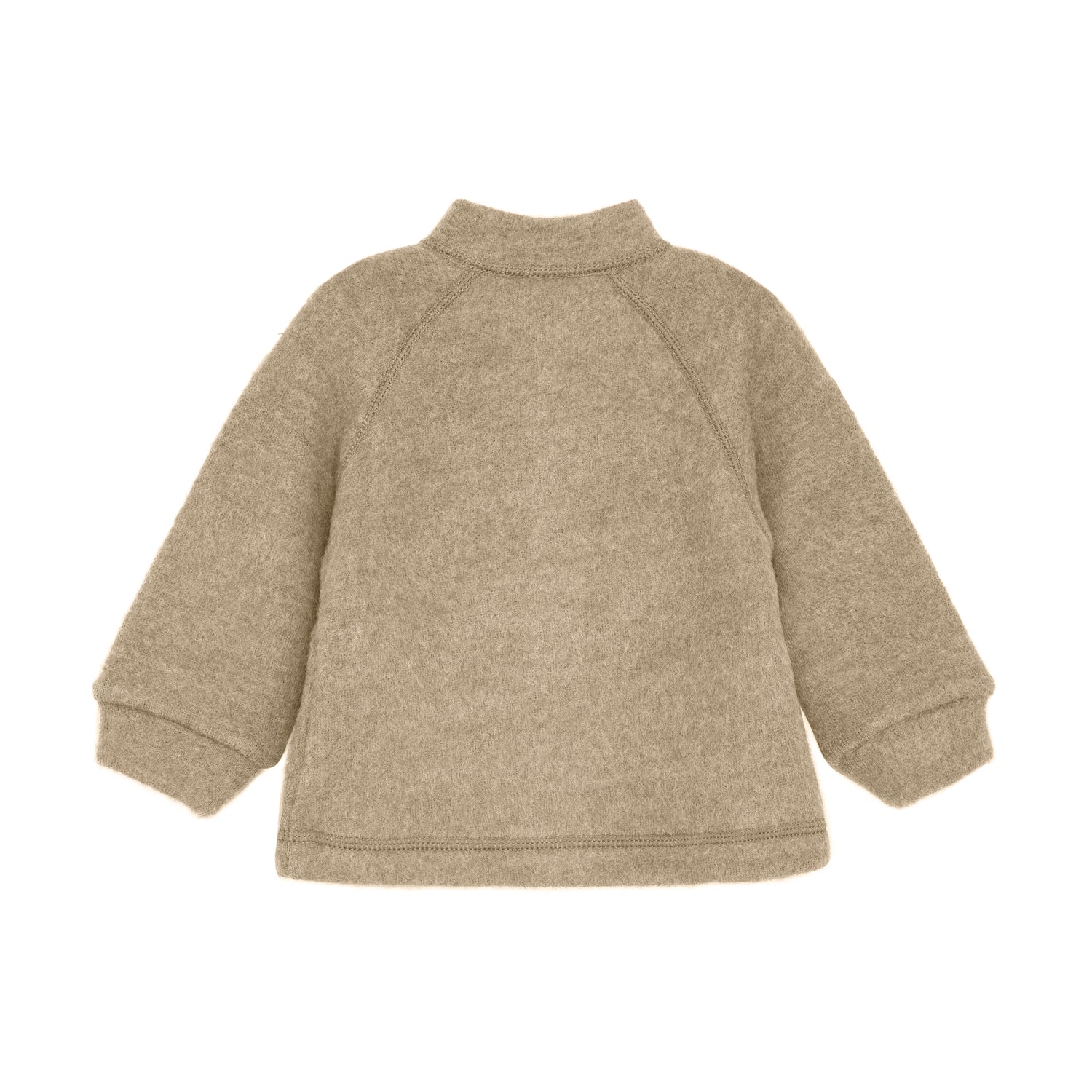 Erleben Sie die kuschelige beige Wolljacke von Celavi, die Komfort und Stil perfekt vereint.