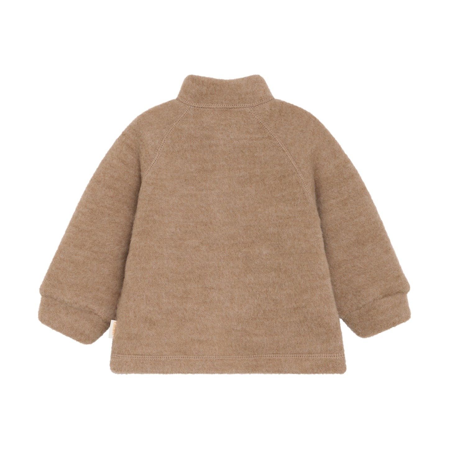 Kleide dein Baby mit Stil in unsere beigefarbene Weste aus weicher Wolle mit Reißverschluss, die gleichzeitig Wärme und Komfort bietet. Perfekt für kühlere Tage und schick genug für jeden Anlass.