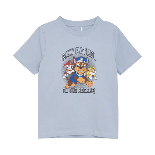 Dieses blaue T-Shirt von MINYMO besticht durch einen detailreichen Paw Patrol-Print und bietet eine hochwertige Verarbeitung für optimalen Tragekomfort.