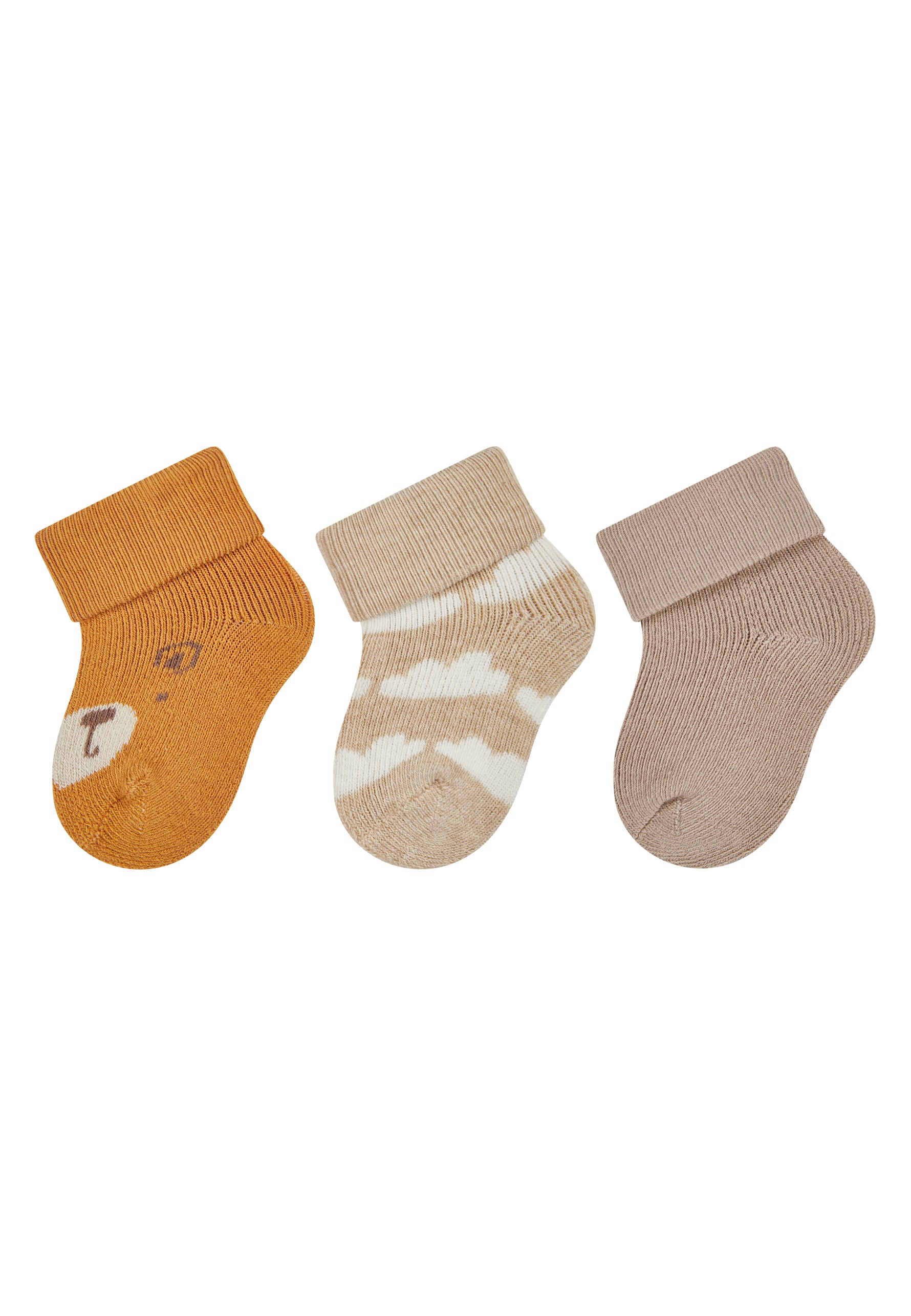 Dieses 3er-Set Bärensocken von Sterntaler bietet weichen Komfort und niedliches Design für die Kleinsten.