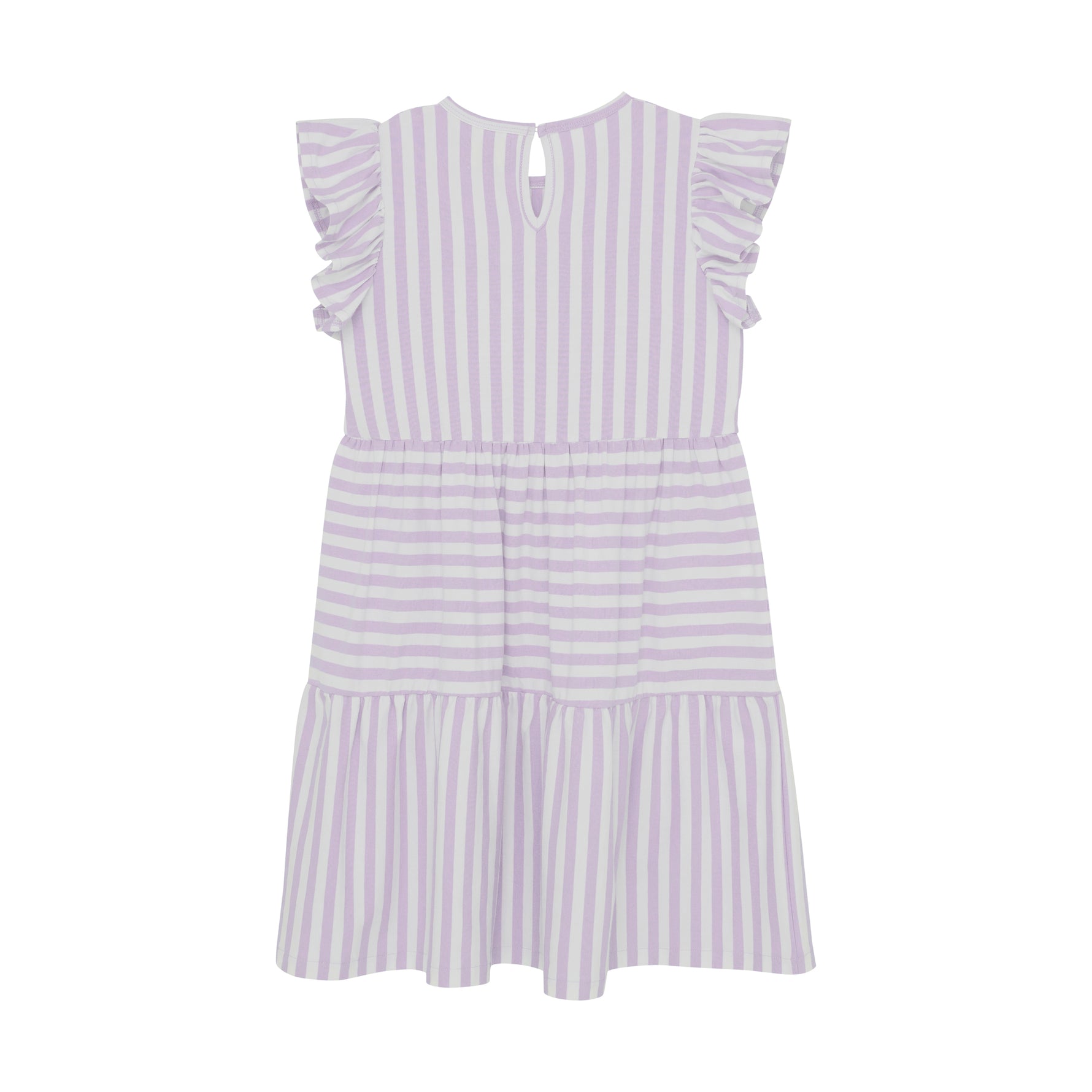 Dieses gestreifte Kleid von Creamie ist ein zeitloses Must-have für jeden Kleiderschrank. Mit seinem eleganten Design und hochwertigen Materialien ist es sowohl schick als auch bequem. Perfekt für alle Anlässe.