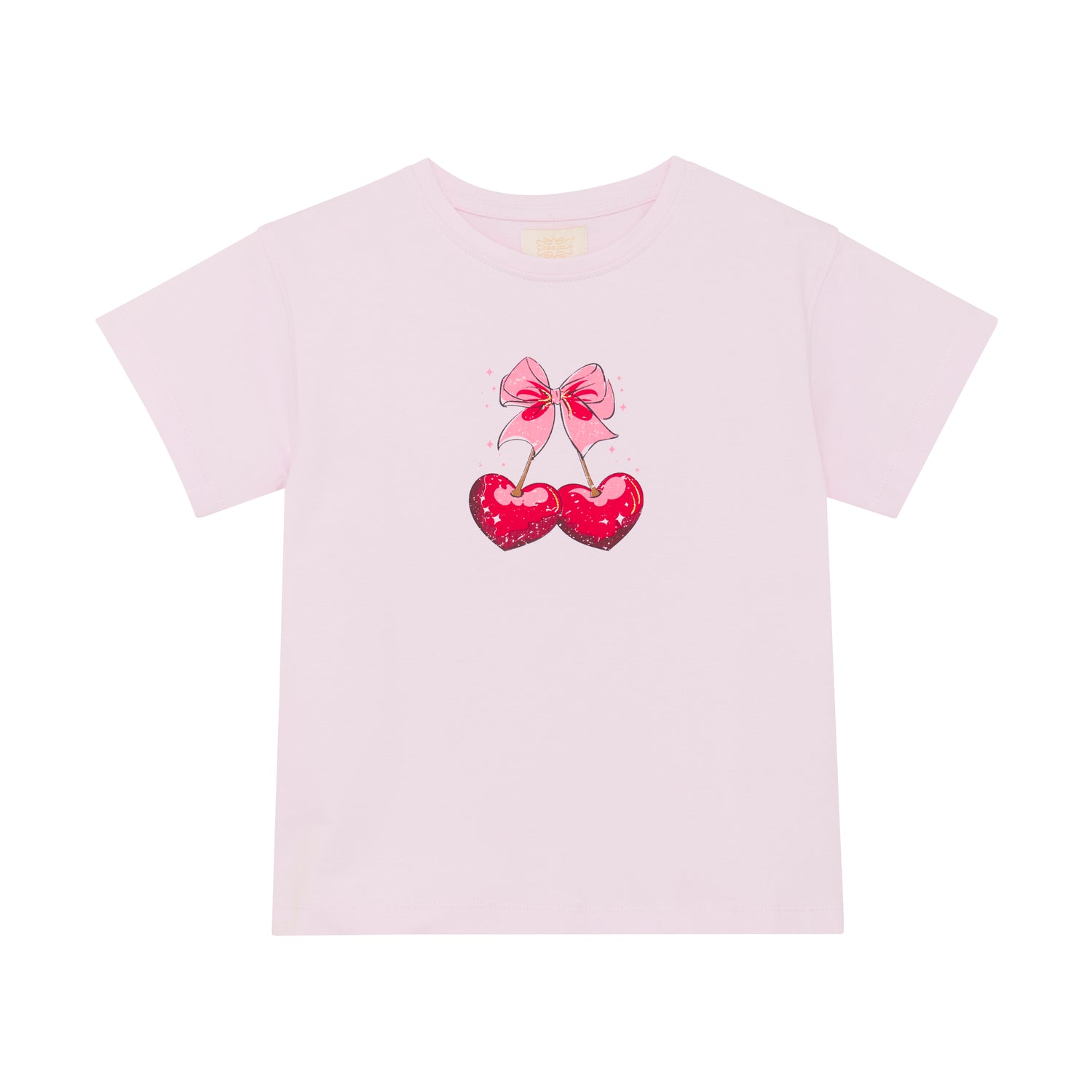 Kurzarm Shirt von Creamie mit entzückenden Print.