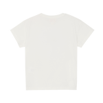 Klassisches weißes T-Shirt von Creamie mit niedlichem Herzmotiv – perfekt für jeden Tag.