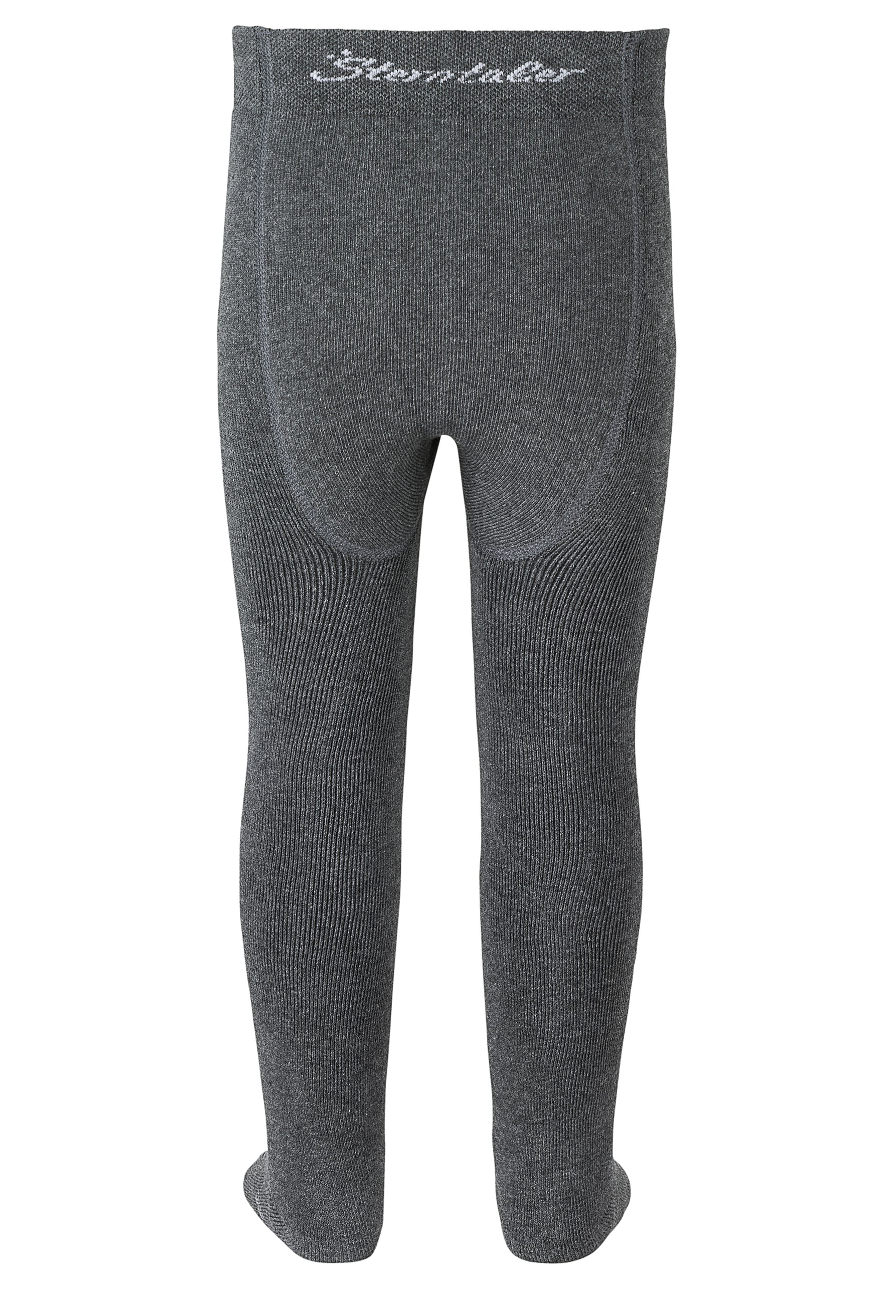 Diese dunkelgraue Krabbelstrumpfhose von Sterntaler bietet Ihrem Kind Komfort und Bewegungsfreiheit beim Krabbeln.
