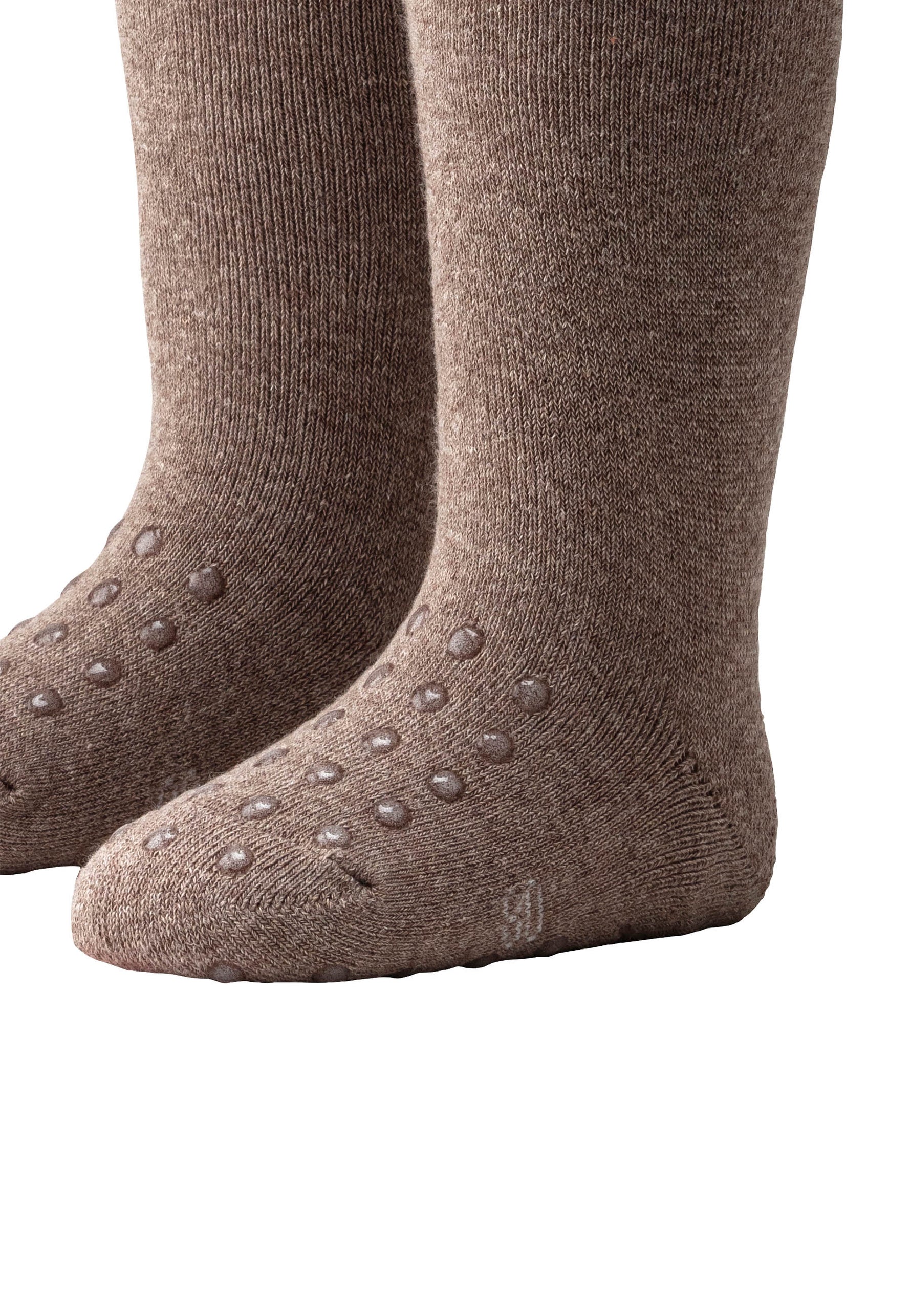 Diese einfarbige Krabbelstrumpfhose in Braun von Sterntaler bietet kleinen Entdeckern Komfort und Bewegungsfreiheit.