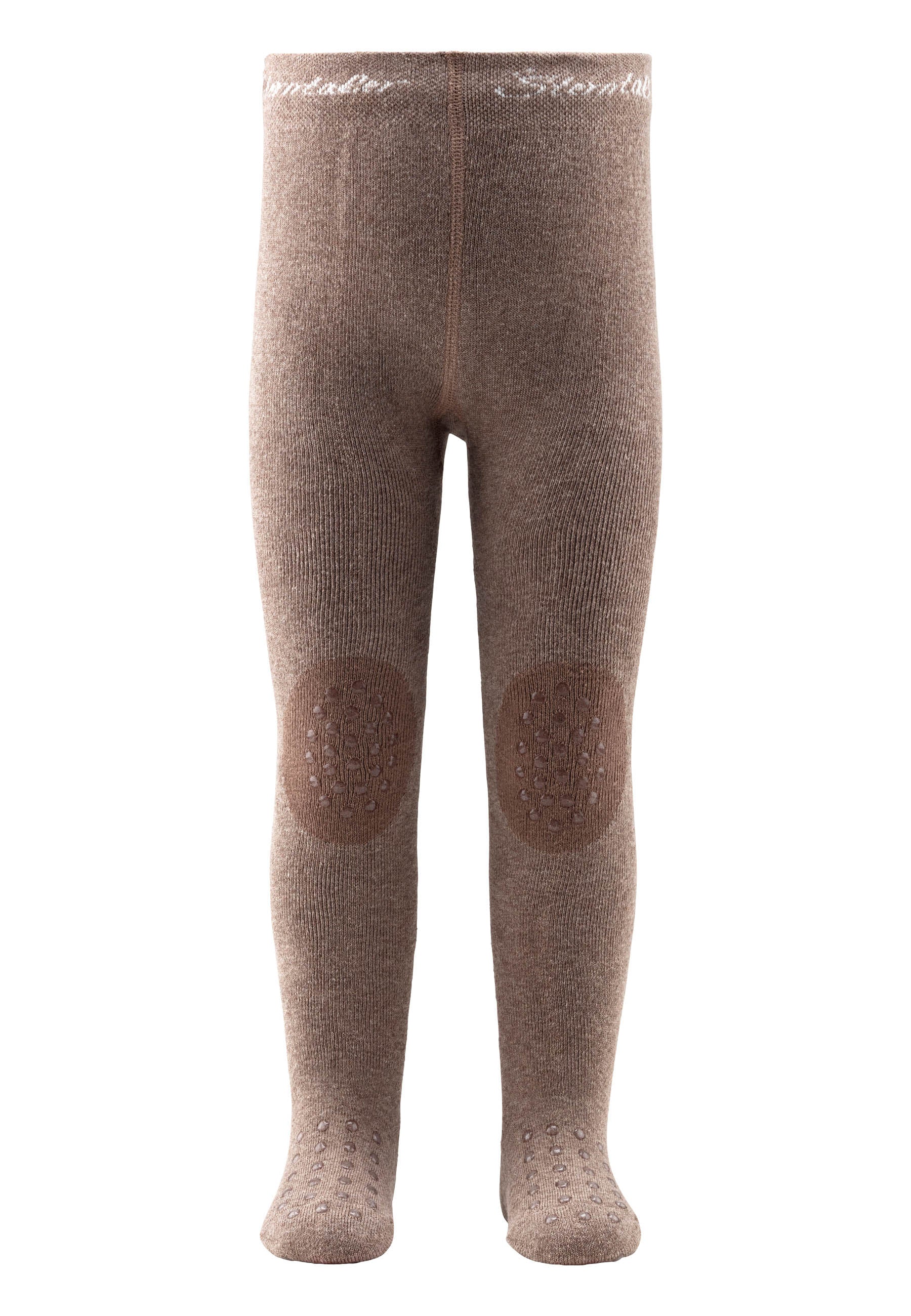Diese einfarbige Krabbelstrumpfhose in Braun von Sterntaler bietet kleinen Entdeckern Komfort und Bewegungsfreiheit.
