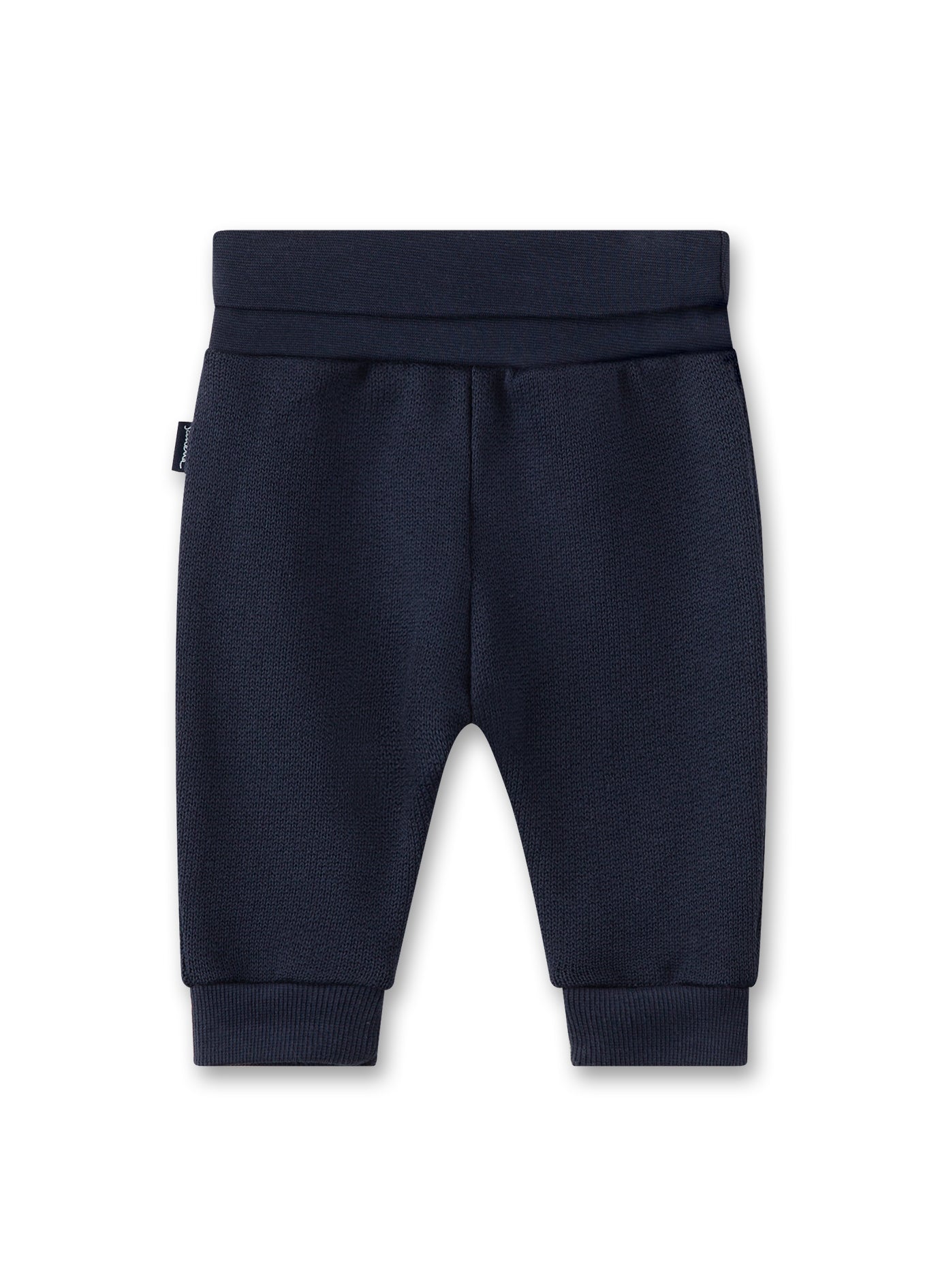 Bequeme Hose in Dunkelblau von Sanetta Fiftyseven für kleine Jungen.
