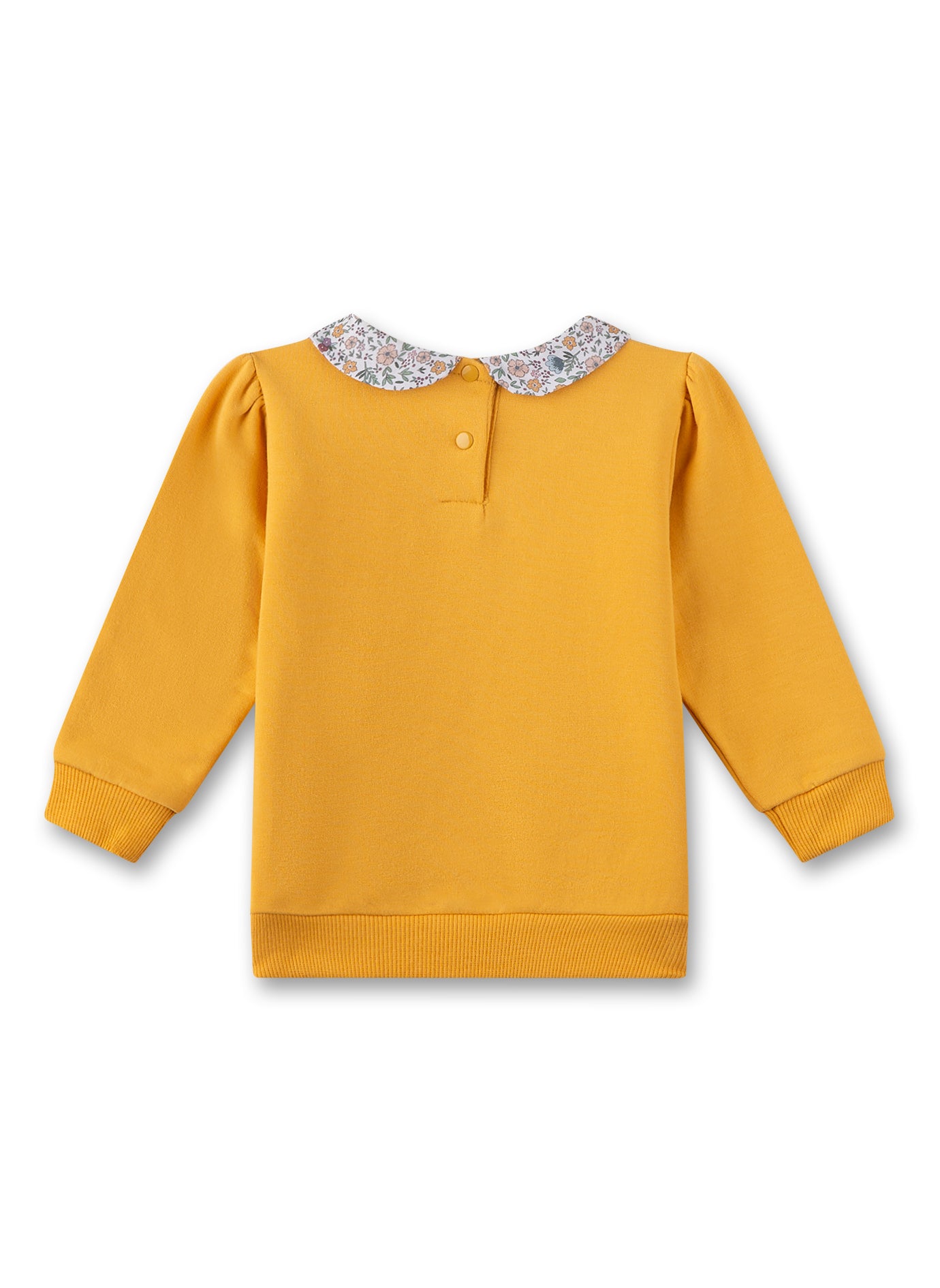 Elegantes Sweatshirt für Mädchen von Sanetta Fiftyseven in Gelb.