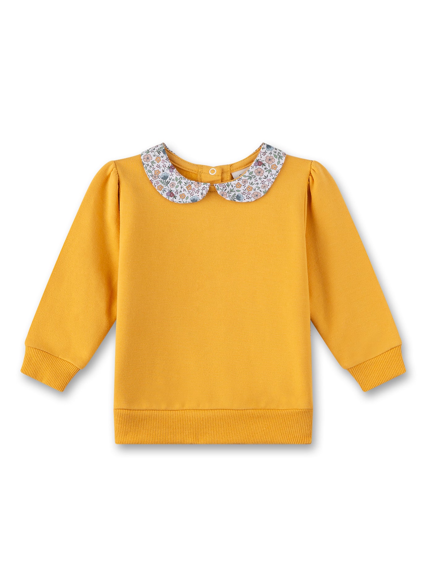 Elegantes Sweatshirt für Mädchen von Sanetta Fiftyseven in Gelb.