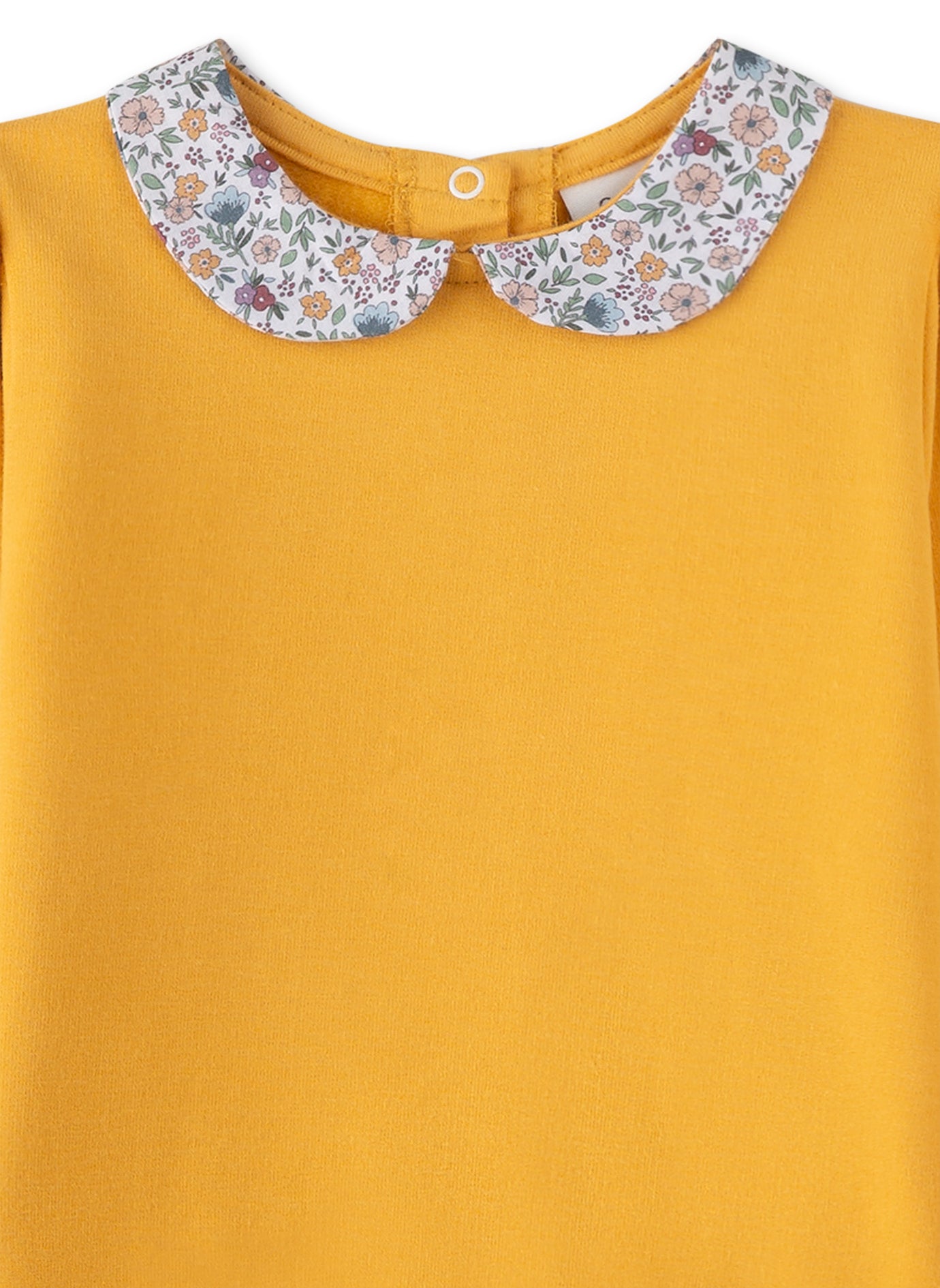 Elegantes Sweatshirt für Mädchen von Sanetta Fiftyseven in Gelb.