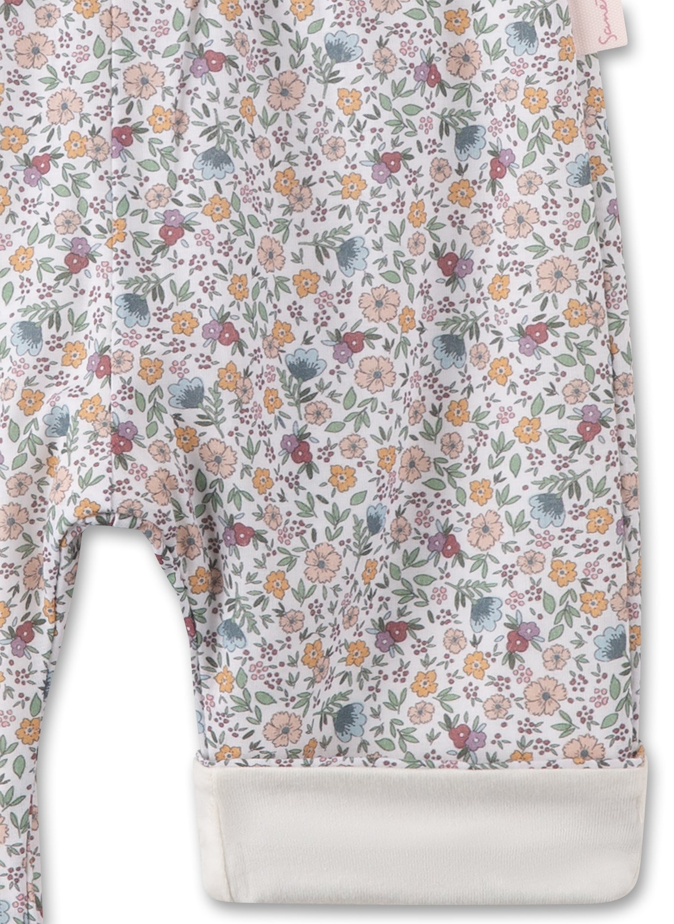 Süße Web-Hose von Fiftyseven für kleine Mädchen aus farbenfrohem Mille-Fleurs-Allover.