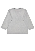 Klassisches Langarm-T-Shirt mit feinem Ringelmuster und charmanten Traktor-Print von Bondi. Das weiche Single-Jersey aus Baumwoll-Polyester-Mix bietet optimalen Tragekomfort und Langlebigkeit. Perfekt für kleine Abenteurer, die Fahrzeuge lieben. Pflegeleicht und strapazierfähig für den Alltag.