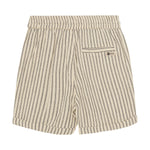 Diese kurz geschnittenen Shorts mit Streifen von Daily Seven sind perfekt für einen lässigen Sommerlook. Aus leichtem, atmungsaktivem Material gefertigt, bieten sie angenehmen Tragekomfort und sehen dabei noch stylisch aus. Kombiniert mit einem Basic-Shirt und Sneakers sind sie der ideale Begleiter für warme Tage.