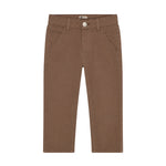 Klassische braune Straight Fit Jeans von Daily Seven mit authentischem Washed-Look. Die hochwertige Mischung aus 98% Baumwolle und 2% Elasthan bietet optimalen Komfort und Bewegungsfreiheit. Ein zeitloses Basics-Piece für jeden Kleiderschrank.