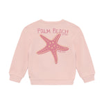 Rosa Sweater von Daily Seven mit liebem Seestern Motiv .
