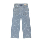 Denim Wide Fit Bow – klassisches Design von Daily Seven mit hohem Tragekomfort. Die Mischung aus 71% Baumwolle, 27% Polyester und 2% Elasthan sorgt für optimale Passform und Bewegungsfreiheit.