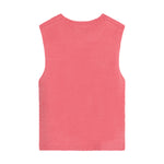 Eine elegante Knitted Vest in Rosa von Daily Seven – das perfekte Layering-Piece für jeden Stil. Die hochwertige Materialmischung bietet angenehmen Tragekomfort und langlebige Qualität. Ideal für vielseitige Kombinationen im Alltag.