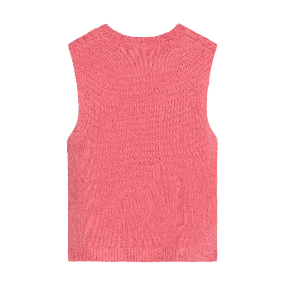 Eine elegante Knitted Vest in Rosa von Daily Seven – das perfekte Layering-Piece für jeden Stil. Die hochwertige Materialmischung bietet angenehmen Tragekomfort und langlebige Qualität. Ideal für vielseitige Kombinationen im Alltag.