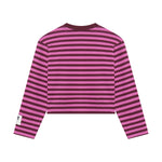 Ein weiches, locker sitzendes Langarmshirt von Indian Blue Jeans mit charmanten rosa Streifen. Perfekt für entspannte Tage – kombinierbar mit Jeans, Chinos oder Leggings. Aus 100% Baumwolle für maximalen Tragekomfort.