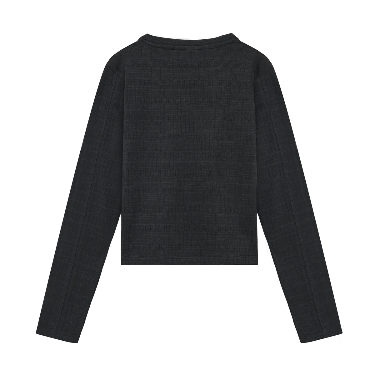 Das Longsleeve Rib von Indian Blue Jeans besticht durch seine hochwertige Verarbeitung und den angenehmen Tragekomfort. Der elastische Rippstoff schmiegt sich perfekt an den Körper und bietet gleichzeitig optimale Bewegungsfreiheit. Die dunkle Farbgebung macht das Shirt zu einem vielseitigen Basics-Piece, das sich mühelos zu verschiedenen Outfits kombinieren lässt. Ideal für den Alltag und jeden Anlass.