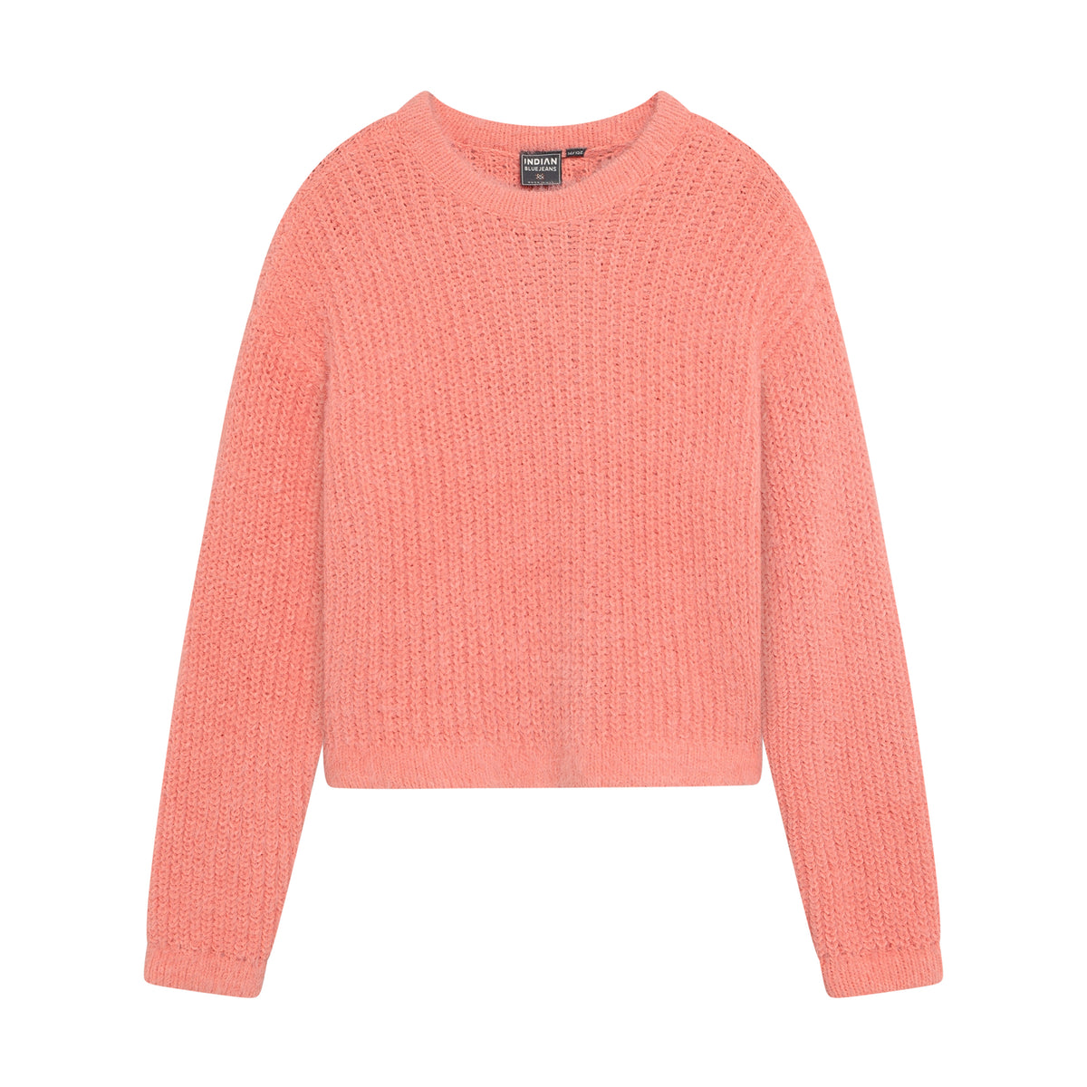 Das hochwertige Materialgemisch aus Polyester und Polyamid sorgt für Langlebigkeit und angenehmen Tragekomfort. Der Pullover von Indian Blue Jeans besticht durch seine schlichte Eleganz und lässt sich mühelos zu verschiedenen Outfits kombinieren – ob casual mit Jeans oder elegant zu Chinos.