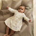 Kurzarm Kleid mit All-Over Blümchenprint von MINYMO.