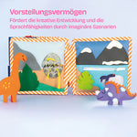Das&nbsp;Mini Quiet Book "Dinofreunde" von Jolly Designs ist perfekt für Kinder ab 18 Monaten geeignet. Liebevoll handgefertigt aus hochwertigen, OEKO-TEX® zertifizierten Materialien, bietet dieses Buch sicheren Spielspaß und nimmt Kinder mit auf ein aufregendes prähistorisches Abenteuer.