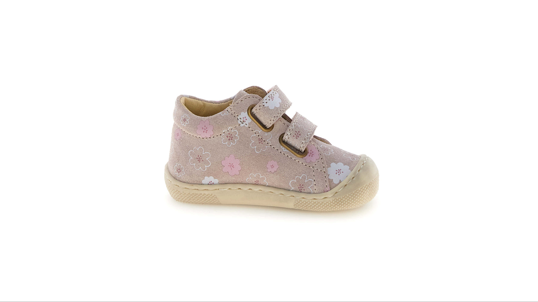 Diese Barfußschuhe von Naturino kombinieren Komfort und Stil mit einem modernen Design. Das Obermaterial aus Leder und Velours verleiht einen markanten Look, während der Klettverschluss Praktikabilität gewährleistet. Das Innenfutter und die Einlegesohle, beide aus Leder, sorgen für ein hochwertiges Gefühl beim Kontakt mit dem Fuß. Perfekt, um deine Tage mit einem Hauch von Eleganz zu begleiten.