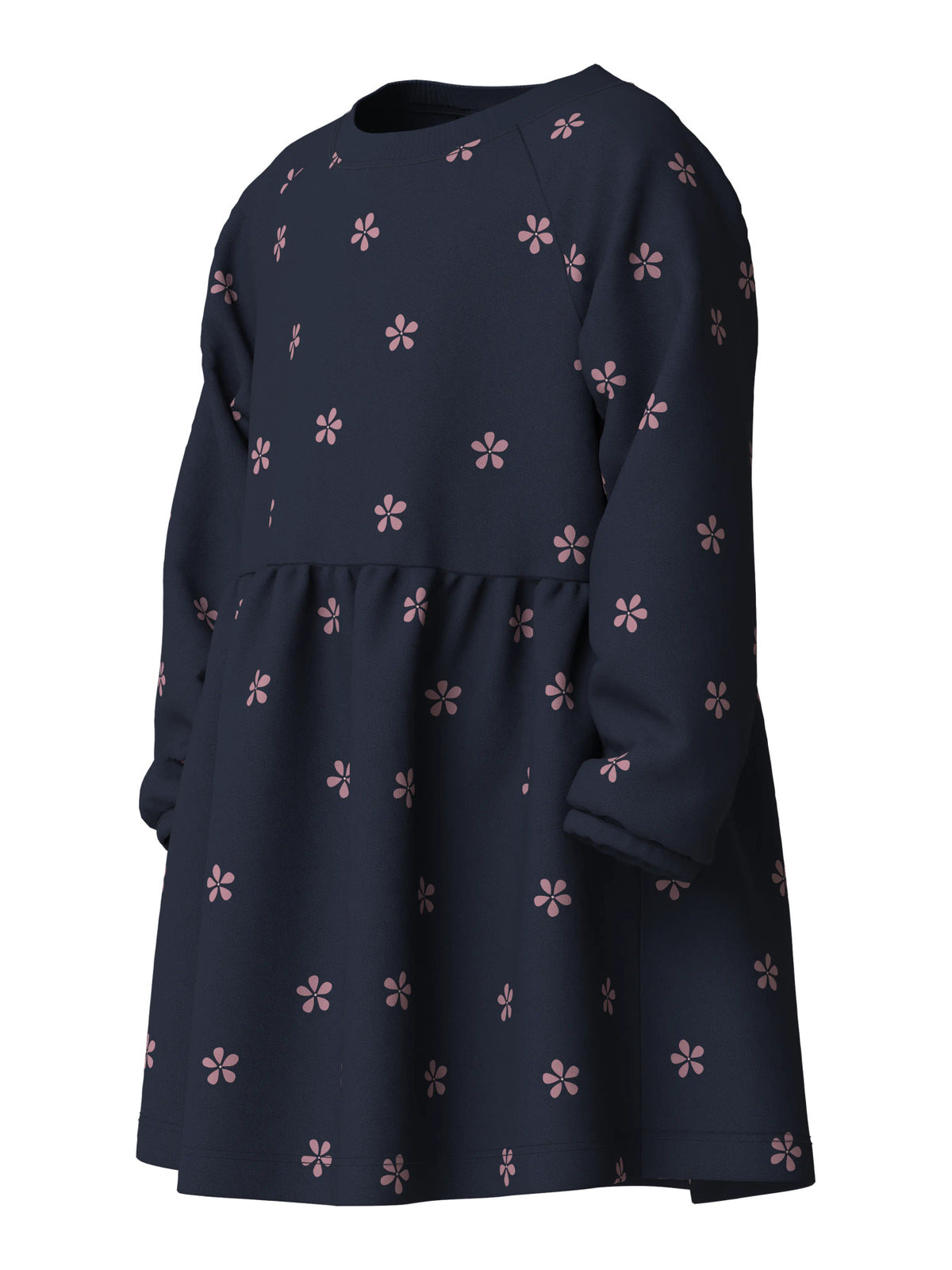 Das dunkelblaue Kleid mit Blumenmuster von name it besticht durch sein zeitloses Design und die hochwertige Verarbeitung. Der fließende Schnitt schmeichelt der Figur und eignet sich perfekt für verschiedene Anlässe – vom Alltag bis zum besonderen Event. Das atmungsaktive Material fühlt sich angenehm auf der Haut an und behält seine Form auch nach mehrmaligem Waschen. Das zarte Blumenmuster verleiht dem Kleid einen femininen Touch und macht es zu einem vielseitigen Lieblingsstück in jeder Garderobe.&nbsp;