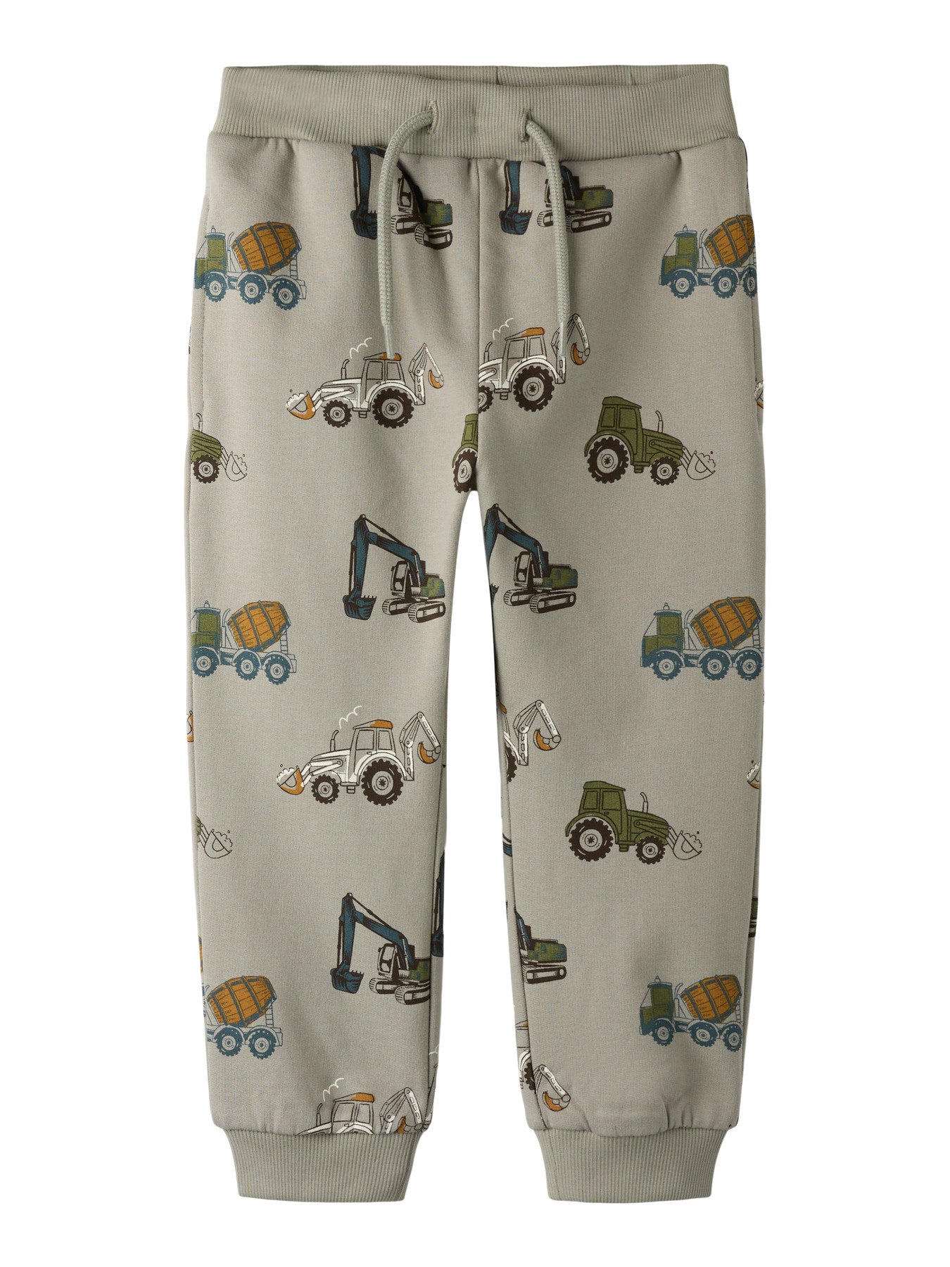 Gemütliche Jogginghose von name it mit praktischer Innenjustierung und Traktorprint – perfekt für kleine Abenteurer, die es gerne bequem und stylish mögen!
