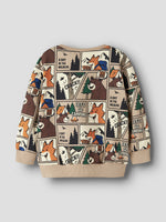 Sweatshirt von name it mit nettem Design – perfekt für jeden Tag. Das hochwertige Sweatshirt besticht durch seine angenehme Passform und das moderne Design. Die Mischung aus Bio-Baumwolle, recycelter Baumwolle und Elastane sorgt für optimalen Tragekomfort und Bewegungsfreiheit. Ideal für Freizeit und Alltag.