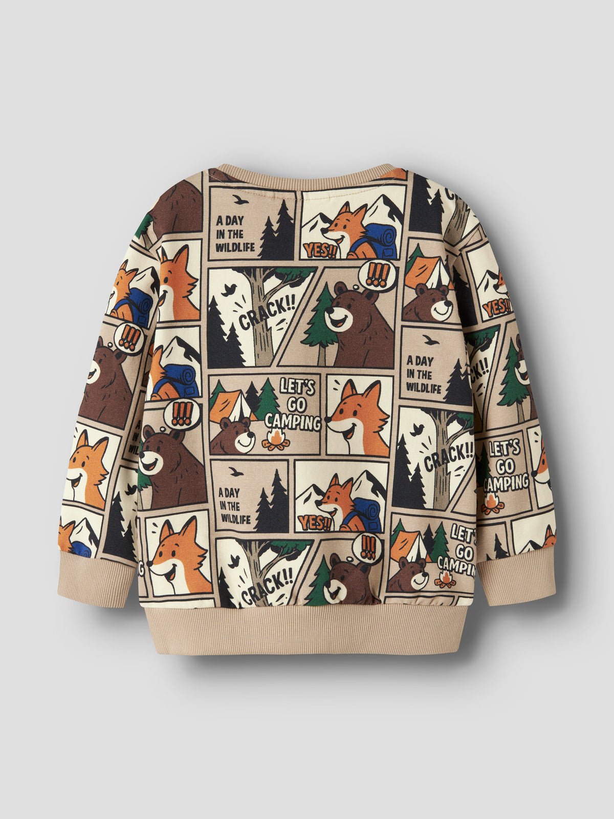 Sweatshirt von name it mit nettem Design – perfekt für jeden Tag. Das hochwertige Sweatshirt besticht durch seine angenehme Passform und das moderne Design. Die Mischung aus Bio-Baumwolle, recycelter Baumwolle und Elastane sorgt für optimalen Tragekomfort und Bewegungsfreiheit. Ideal für Freizeit und Alltag.