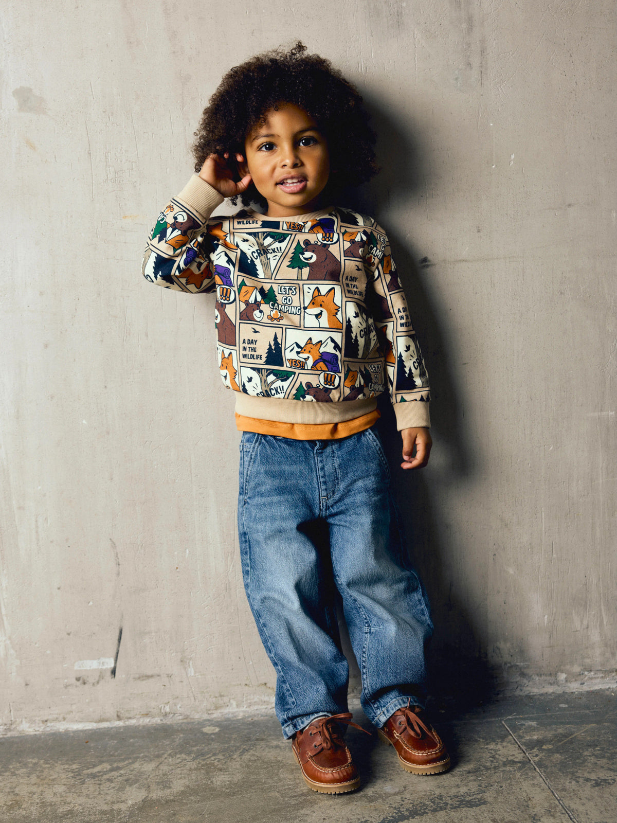 Sweatshirt von name it mit nettem Design – perfekt für jeden Tag. Das hochwertige Sweatshirt besticht durch seine angenehme Passform und das moderne Design. Die Mischung aus Bio-Baumwolle, recycelter Baumwolle und Elastane sorgt für optimalen Tragekomfort und Bewegungsfreiheit. Ideal für Freizeit und Alltag.