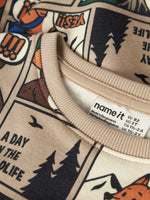 Sweatshirt von name it mit nettem Design – perfekt für jeden Tag. Das hochwertige Sweatshirt besticht durch seine angenehme Passform und das moderne Design. Die Mischung aus Bio-Baumwolle, recycelter Baumwolle und Elastane sorgt für optimalen Tragekomfort und Bewegungsfreiheit. Ideal für Freizeit und Alltag.