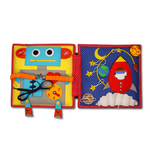 Dieses kreative Quiet Book - Glückspilz&nbsp; wurde gemeinsam mit "Die Kindergartenpädagogin" entwickelt und hat 6 weiche, einzigartig gestaltete Seiten und bringt eine Menge Spielspaß ins Kinderzimmer.

Pädagogisch wertvoll unterstützt dieses Motorikspielzeug die individuelle Entwicklung von Kindern und vertreibt jegliche Langeweile. Dieses Quiet Book ist für Kinder ab 2 Jahren geeignet.