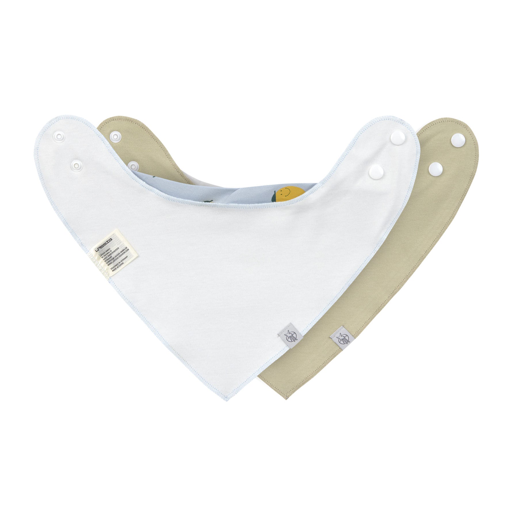 Freche Früchte, großer Spaß! Die LÄSSIG Dreieckstücher aus der Happy Fruits Kollektion sind nicht nur ein tolles Accessoire für Babies und Kleinkinder, sondern halten die Kleidung auch zuverlässig trocken