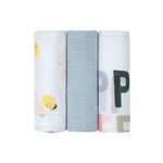 Die 80 x 80 cm großen Mulltücher im Happy Fruits Cherry Design sind vielseitig einsetzbar – ob als Spucktuch oder Schmusetuch. Aus atmungsaktiver Viskose (Bambusfaser) und Baumwolle gefertigt, sind sie besonders sanft zur empfindlichen Babyhaut.