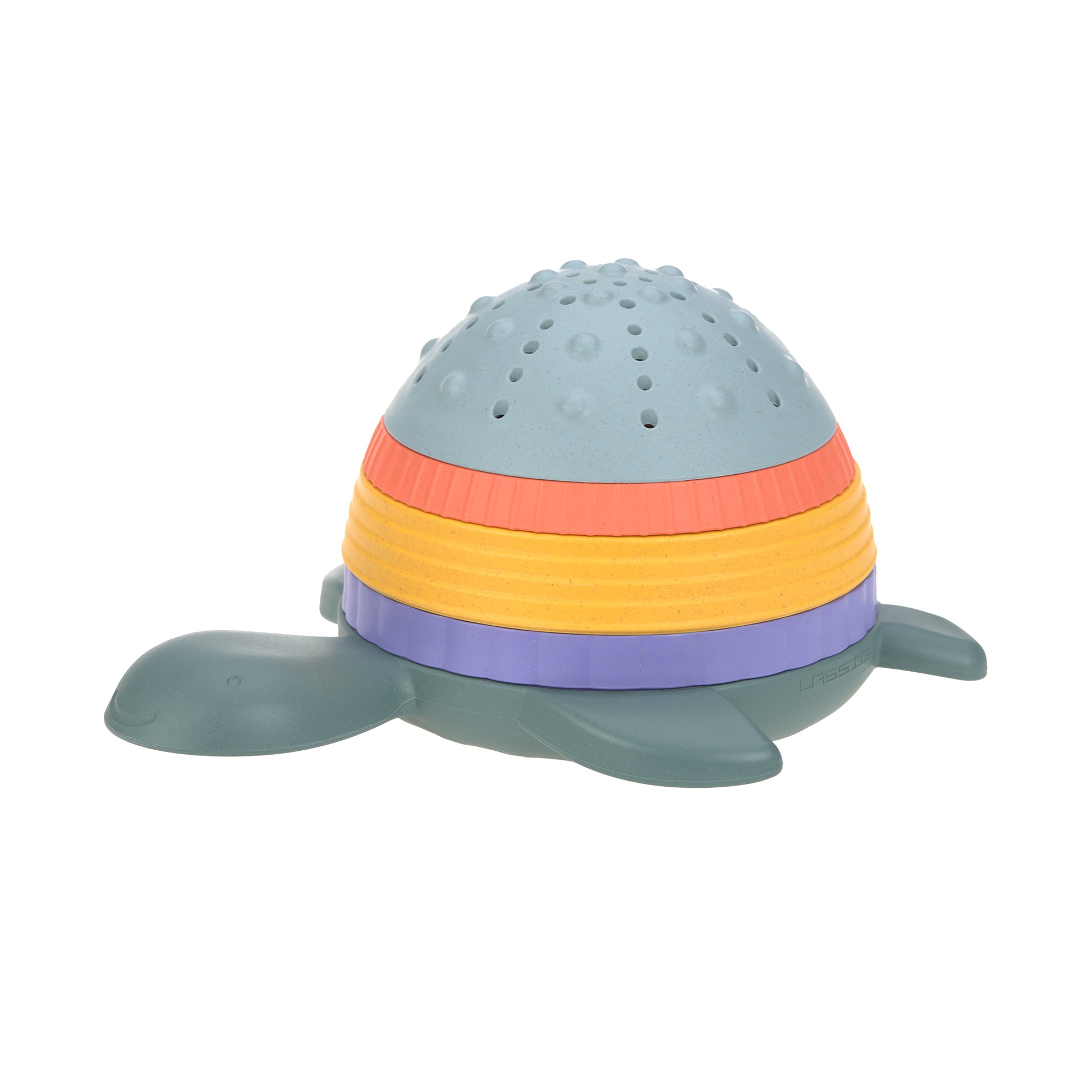 Mit dem Kinder Stapelspielzeug im fröhlichen Schildkröten-Design macht das Spielen im Sand und Wasser gleich noch mehr Spaß. Das Spielzeug Stacking Toy fördert die Motorik & Kreativität der Kleinen und ist vielseitig einsetzbar. Geeignet ab 18 Monaten.