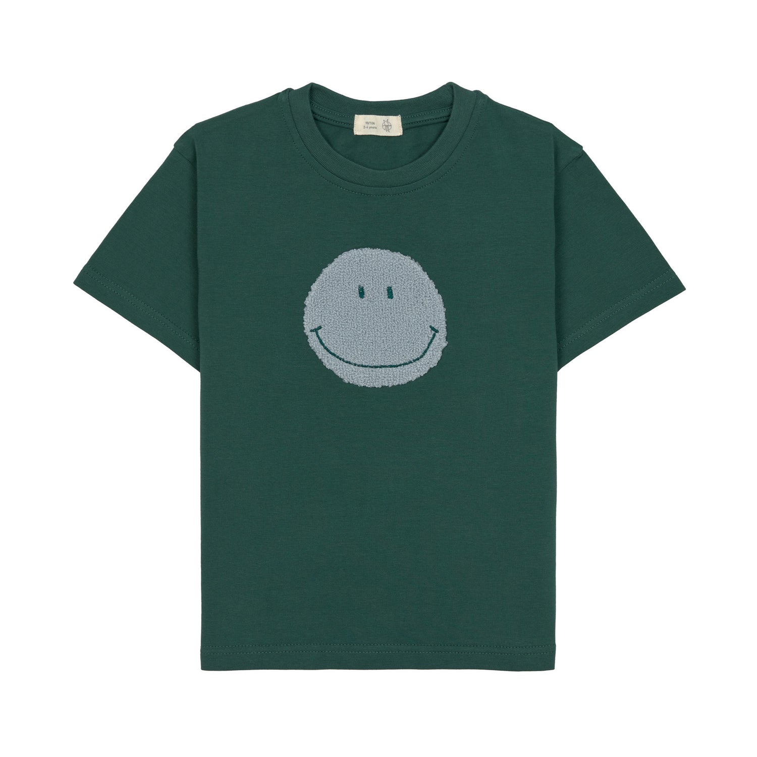 Das stylishe Kinder Shirt in Grün macht das Outfit der Kids zum Hingucker! Das GOTS-zertifizierte Kurzarm Shirt aus Baumwolle (bio) rundet in modischen Farben und auffälligen Aufdrucken jeden Look ab. Bis Größe 86/92: Druckknöpfe an der Schulter.