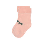 Die GOTS-zertifizierten Terry Socken für Kinder in Rosa mit einem hohen Anteil an Baumwolle (bio) machen jedes Outfit zum absoluten Hingucker. Atmungsaktiv. Hautsympathisch. Leichtes An- und Ausziehen. Flache Zehennaht. Kuscheliger Frottierflausch.