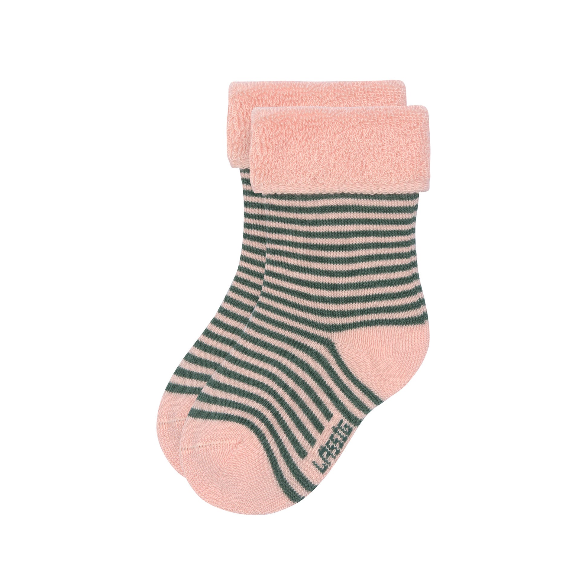 Die GOTS-zertifizierten Terry Socken für Kinder in Rosa mit einem hohen Anteil an Baumwolle (bio) machen jedes Outfit zum absoluten Hingucker. Atmungsaktiv. Hautsympathisch. Leichtes An- und Ausziehen. Flache Zehennaht. Kuscheliger Frottierflausch.