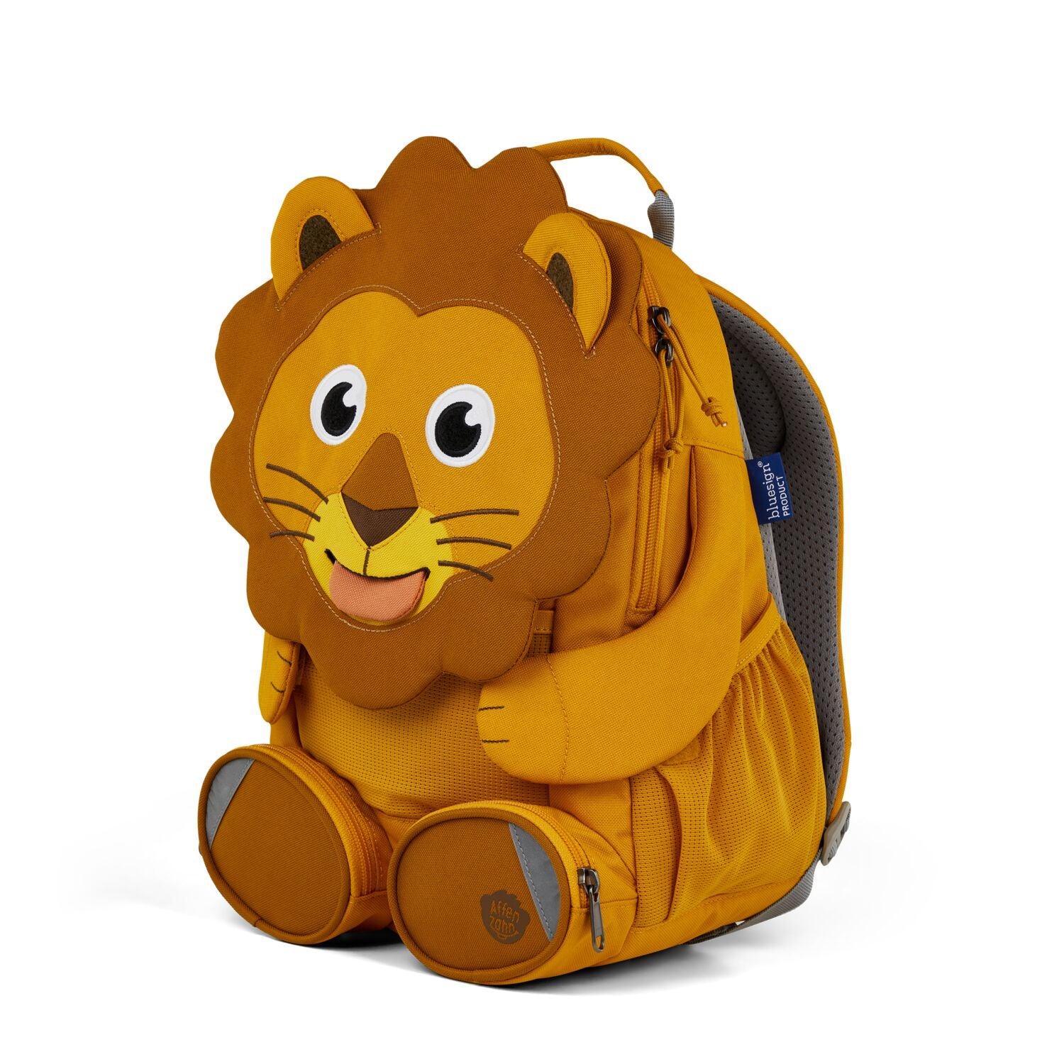 Der Rucksack Large Friend Löwe von Affenzahn ist der perfekte Begleiter für Kinder im Alltag und auf Abenteuern. Mit seinem niedlichen Löwen-Design bringt er Freude in jeden Tag. Der geräumige Rucksack bietet ausreichend Platz für Schulutensilien, Spielzeug und persönliche Gegenstände. Hochwertig verarbeitet und ergonomisch gestaltet, sorgt er für angenehmen Tragekomfort. Die robusten Materialien garantieren lange Haltbarkeit, während die praktischen Verschlüsse einfache Handhabung ermöglichen. Ein treuer F